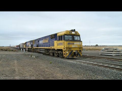 6PM6 Pacific National Container Train (18/1/2021) - PoathTV Australian Railways
