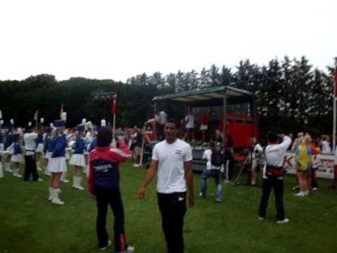 Egyptian team at Dronninglund cup 2010 - Opening Ceremony