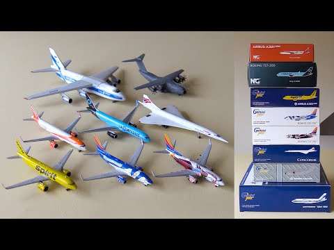 Huge 8 Model Unboxing! Gemini Jets & NG Models