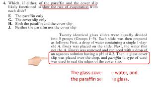 ACT Science F07 Passage I Research