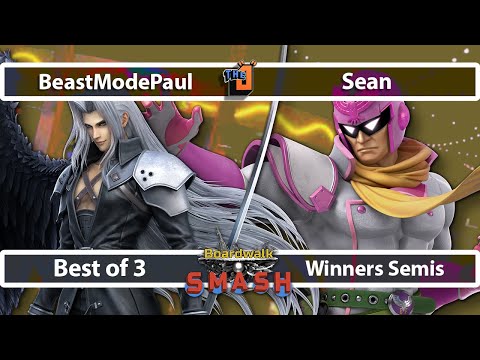 BWS 72 - BeastModePaul (Sephiroth) vs Sean (Captain Falcon) - Winners Semis - Smash Ultimate
