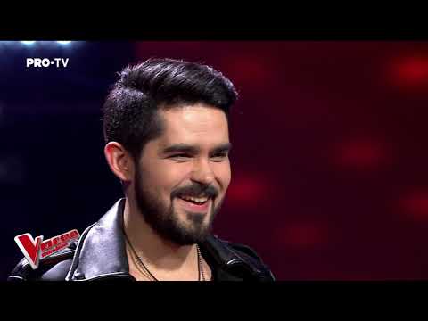 Vitalie Maciunschi - The sound of silence | Live 1 | The Voice of Romania 2018