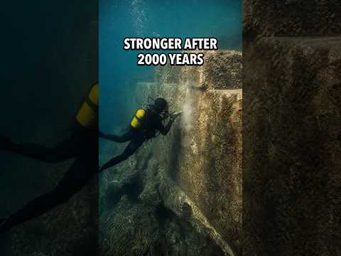 Roman Concrete Gets STRONGER Underwater After 2,000 Years