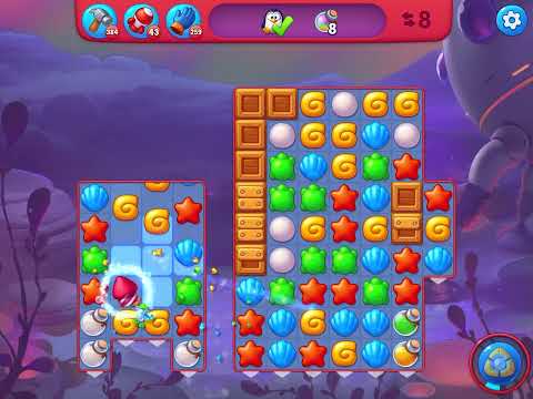 Fishdom Hard level 6343 no boosters フィッシュダム ハード [Friend's]