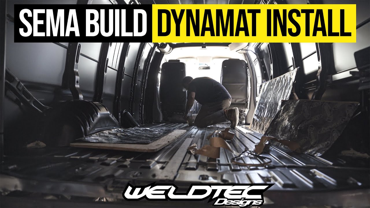 SEMA Van Build | Chevy Express Dynamat Install