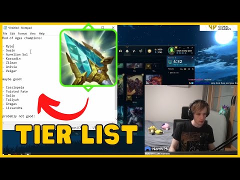 NEMESIS'S ROD OF AGES TIER LIST FOR PRESEASON