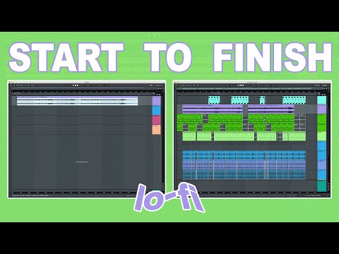 How to make a lofi remix from start to finish