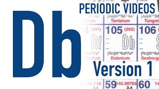 Dubnium - Periodic Table of Videos