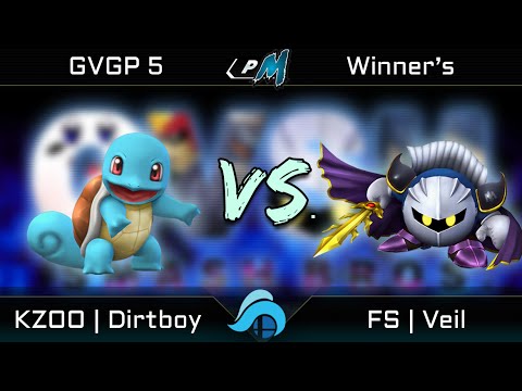 GVGP5 Project M Singles - Kzoo | Dirtboy (Squirtle) vs. FS | Veil (Meta Knight)