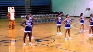 preview picture of video 'Voorhees College Cheerleaders 2010'