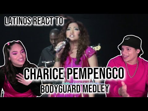 Latinos react to Charice Pempengco - Bodyguard Medley with David Foster live in Manila| REACTION