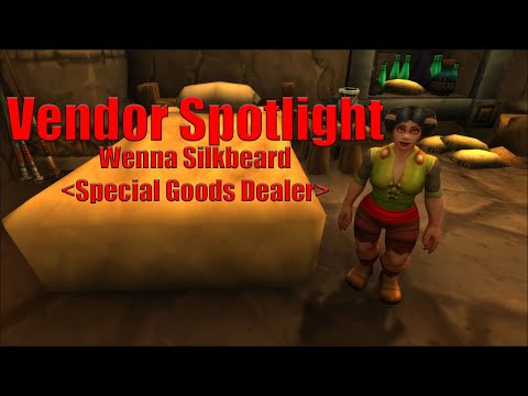 Make 20k Gold with Transmog and Recipes from Wenna Silkbeard - Vendor Spotlight