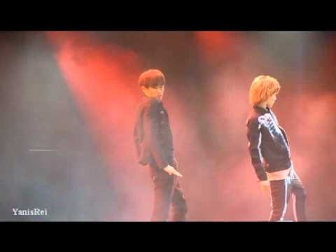 [fancam] 100904 Taemin+Eunhyuk dance solo [SMTOWN LIVE 2010 in LA]