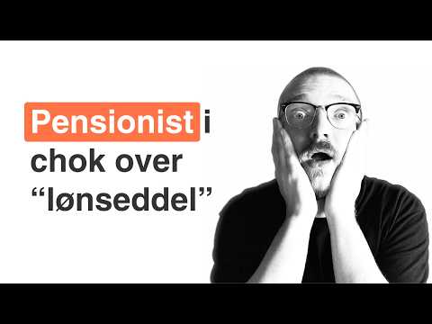 Nyslået pensionist i chok, da han så sin "lønseddel"