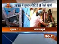 Uttar Pradesh CM Yogi Adityanath visits storm-ravaged Agra