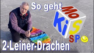 Lenkdrachenflug für Anfänger (2-Leiner)