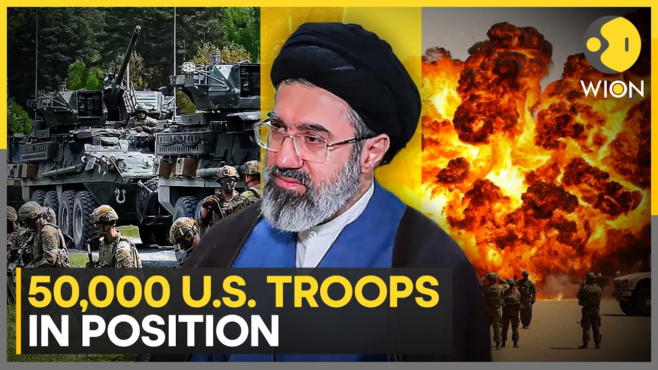 Iran-US War: Trump Expands Military Footprint In West Asia, 50,000 US Troops In Position-Report