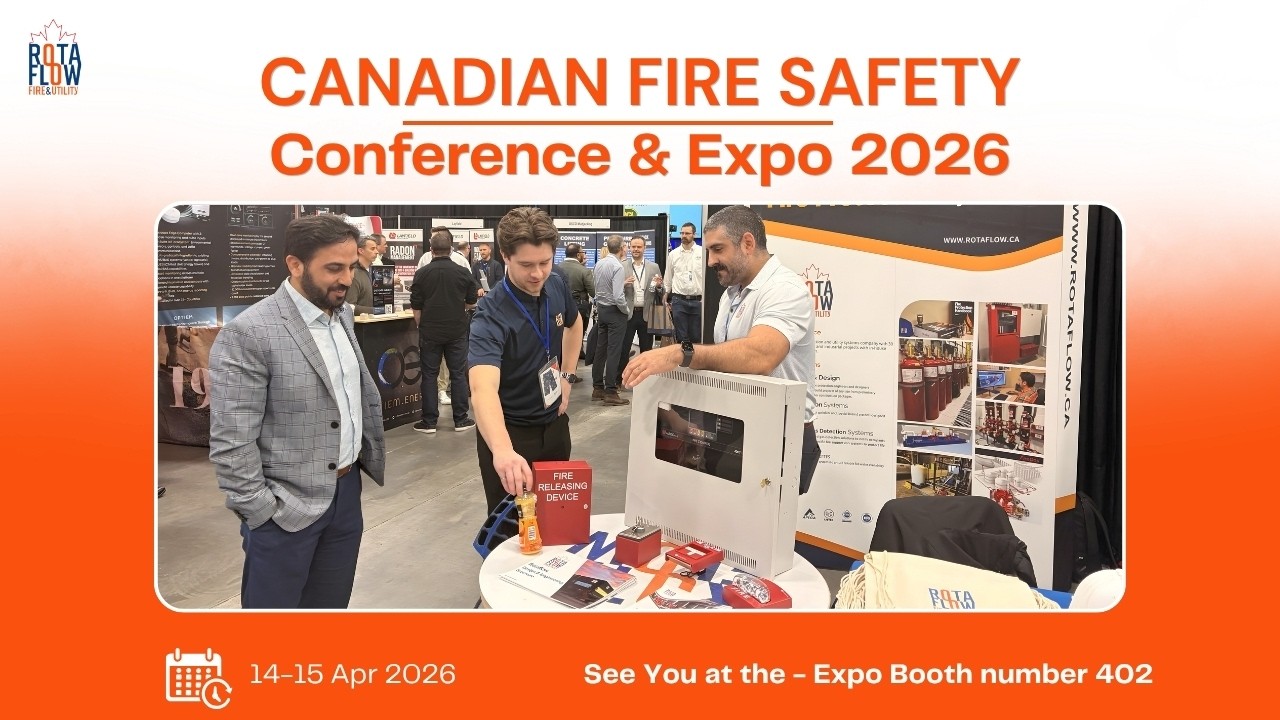 Rotaflow at Canadian Fire Safety Expo 2026 | Fire Protection Solutions