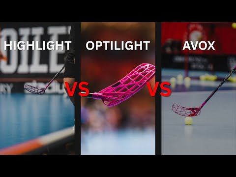 Highlight vs OptiLight vs Avox – Floorball Blade Test (Full Review)