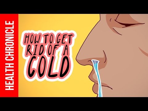 How To Get Rid Of A COLD FAST!! (Remedies That ... - YouTube
