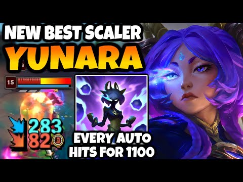 Challenger tries YUNARA. Every CRIT does HUGE MAGIC DAMAGE?!