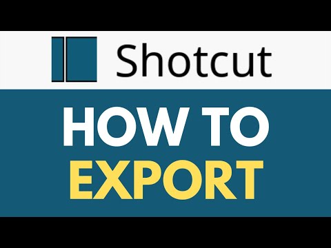 How To Export in Shotcut | Render Best Quality | Shotcut Tutorial