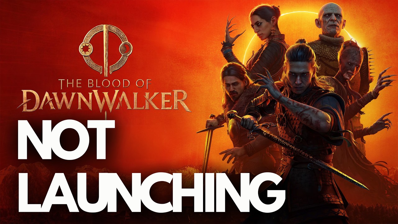 The Blood of Dawnwalker Not Launching/Crashing/Not Loading/Freezing/Black Screen Steam PC FIX🎮🔥