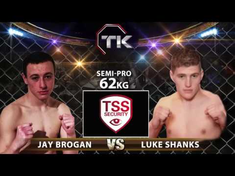 Luke Shanks vs Jay Brogan Bantamweight TK MMA  13/05 2015