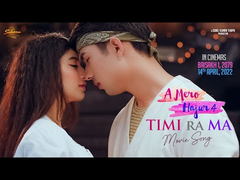 TIMI RA MA - A MERO HAJUR 4 - NEPALI MOVIE SONG - ANMOL KC, SUHANA THAPA,  JHARANA THAPA