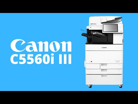 Canon Ir Adv C5560i Iii With Image Reader,Pcl & Toner Set