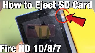 Fire HD 7/8/10 Tablet: How to Eject SD Card