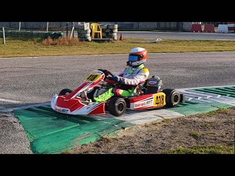 HELMET CAM - ROTAX DD2 - Pomposa circuit - Birel Art - full session