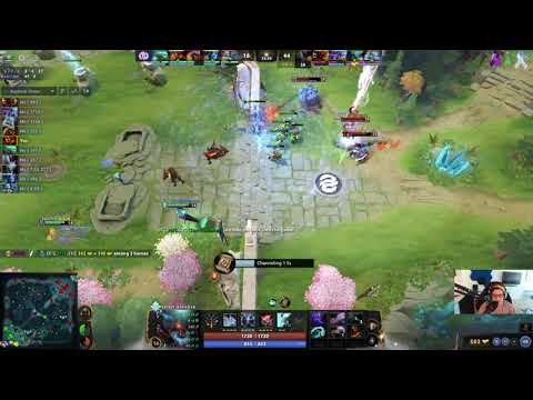 Surprised by topson zeus and got tripple kill