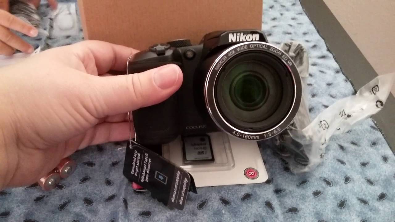 Цифровой фотоаппарат Nikon Coolpix B500, черный