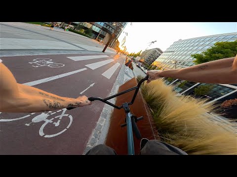 BRATISLAVA THROUGH THE EYES OF BMX 2 / STREET POV RIDING