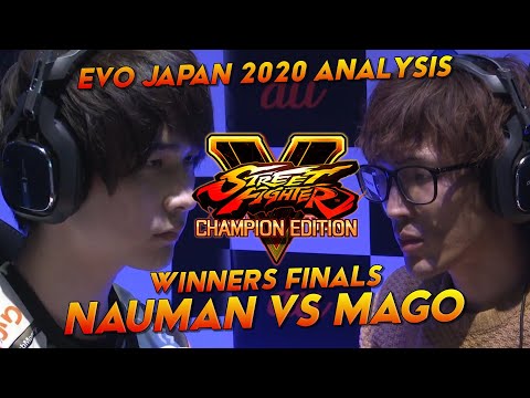 EVO Japan 2020 Winner Analysis pt.4! Nauman (Sakura) v.s.  Mago (Karin/Cammy) (Winner's Finals)