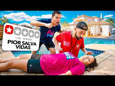 TESTAMOS O PIOR SALVA VIDAS DO MUNDO! *Afogamos