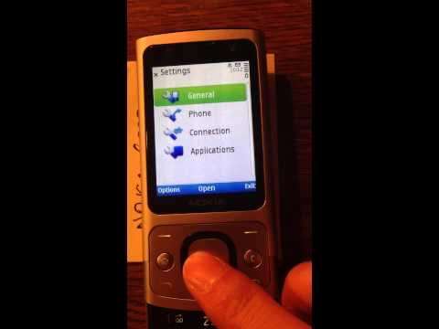 Nokia 6700 Slide Change Language Instructions