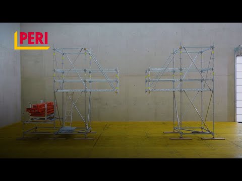 ANWENDUNG | PERI UP Gerüstbaukasten - Überbrückungen mit Diagonalen