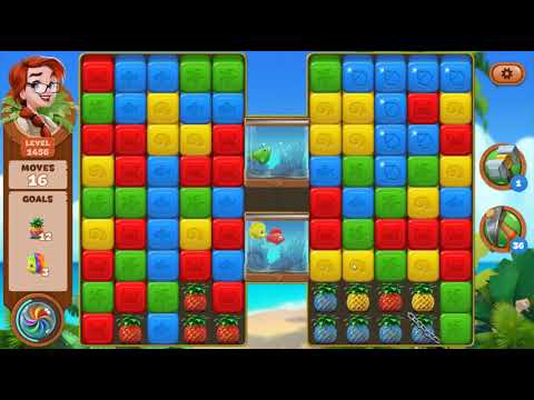 Lost Island Blast Adventure Level 1456 NO BOOSTERS - A S GAMING