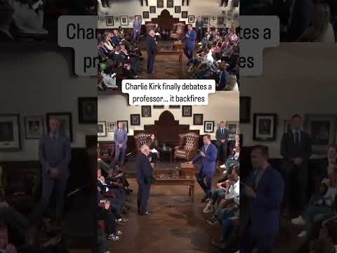 Charlie Kirk debate BACKFIRES!!
