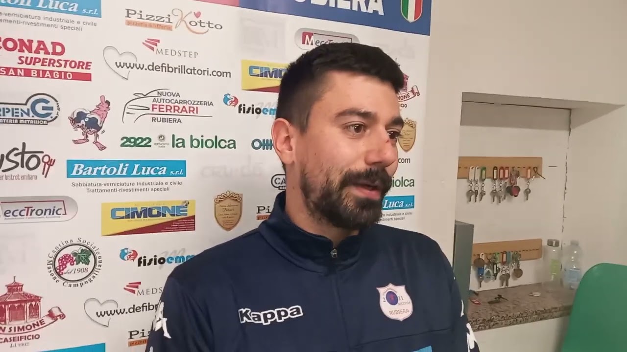 VIDEO. PALLAMANO RUBIERA: IL COMMENTO DI MISTER LUCA FERRONI AL TERMINE DELLA GARA CON IL CARPI