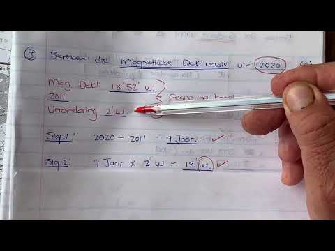 Magnetiese deklinasie