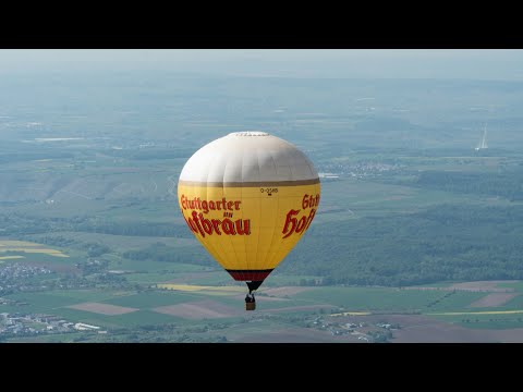 Stuttgarter Ballontage: 25 Heißluftballons gleichzeitig über der Stadt