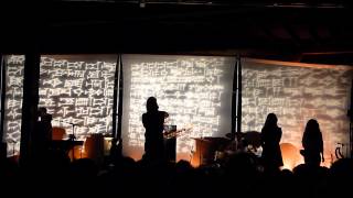 The Dirty Projectors - Gun Has No Trigger @ Cannery Ballroom 8/13/2012