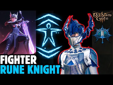 LEVEL 20 RUNE KNIGHT Fighter Mod Build Baldur's Gate 3