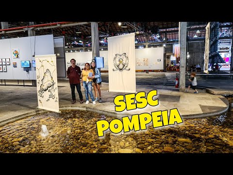 SESC Pompeia, one of the most beautiful in São Paulo #sesc