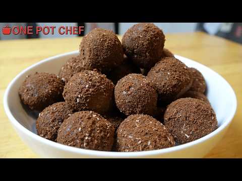 Easy Chocolate Truffle Balls | One Pot Chef