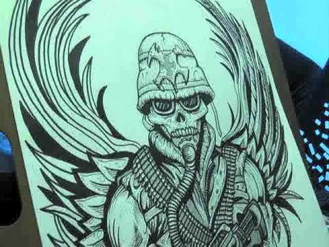 Battlecross - Pursuit of Honor - Time-Lapse Art