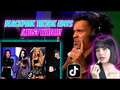 American Reacts To BLACKPINK TikTok edits compilation part 2 🥵💗  / Amazing!